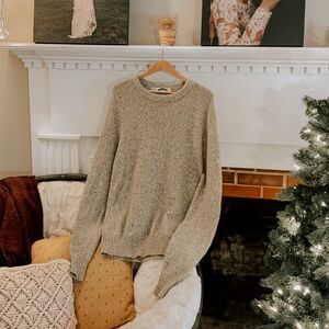 Vintage Cambridge Dry Goods British ragg wool sweater, loomed in the USA